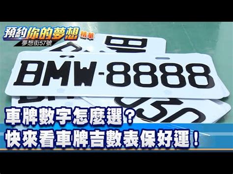 車牌數字總和|避開兇數！車牌攻略